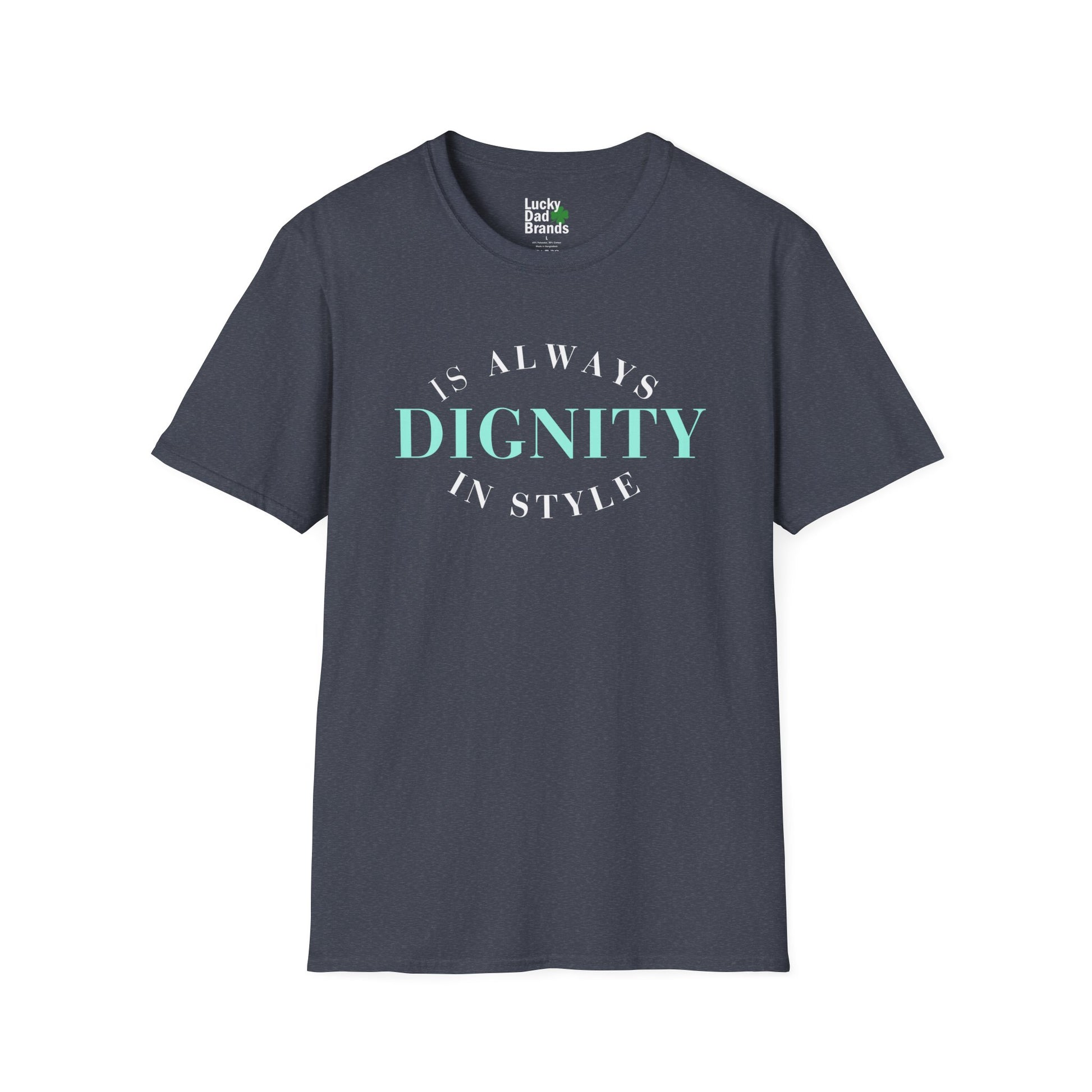Dignity Softstyle T-Shirt, Unisex Tee, Inspirational Shirt, Casual Wear, Gift for Friends, Everyday Comfort