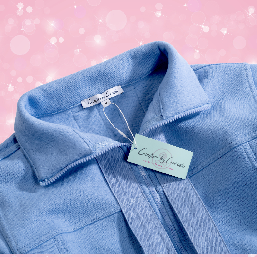 Luxurious Adaptive Sweater for Mobility Support | Handles Help Caregivers Help Loved Ones