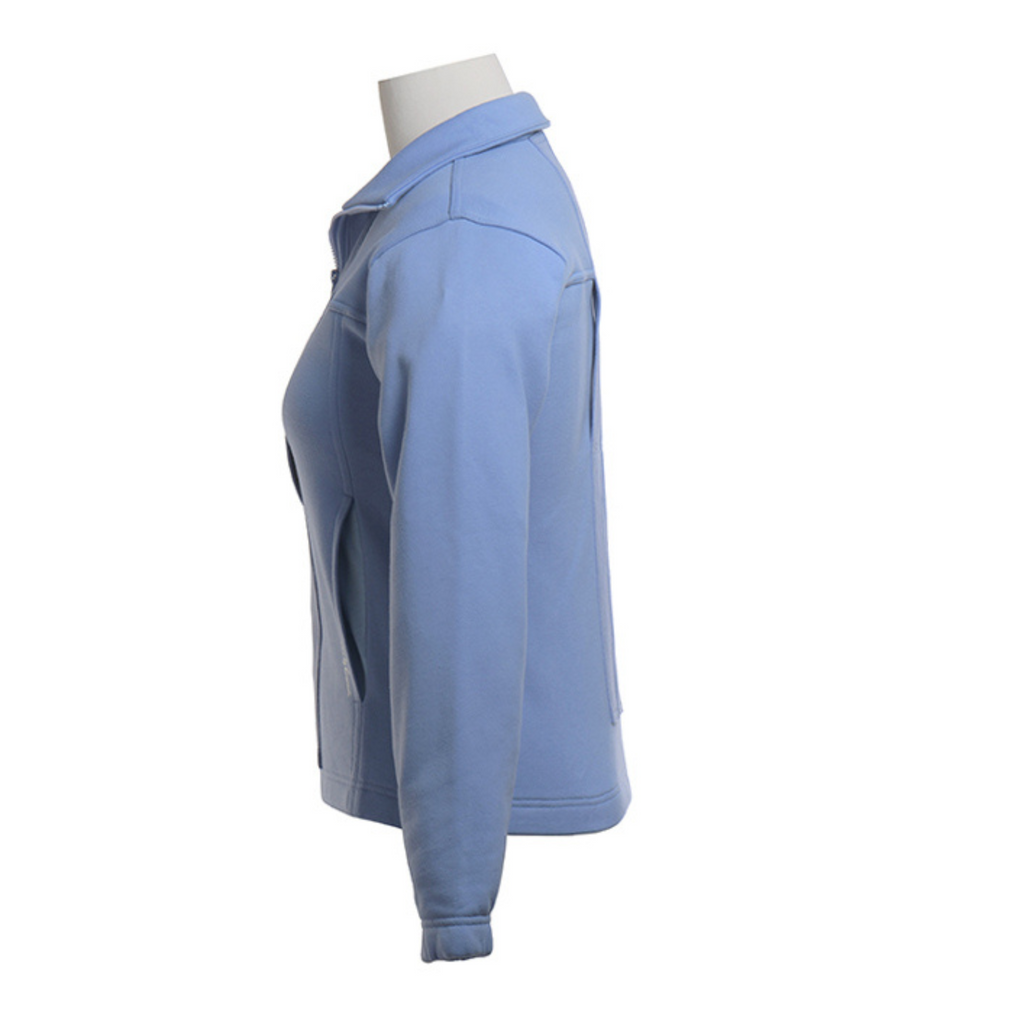 The Easeability Jacket - Adaptive Clothing for Women Coral Blue