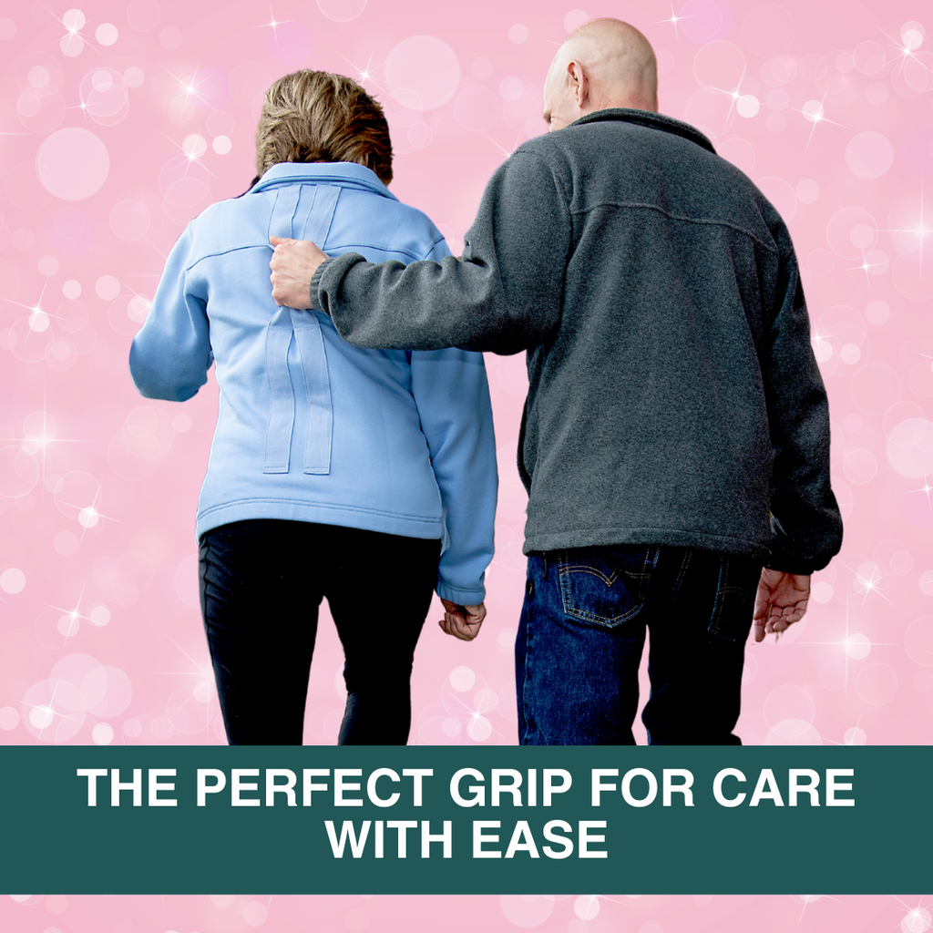 Luxurious Adaptive Sweater for Mobility Support | Handles Help Caregivers Help Loved Ones