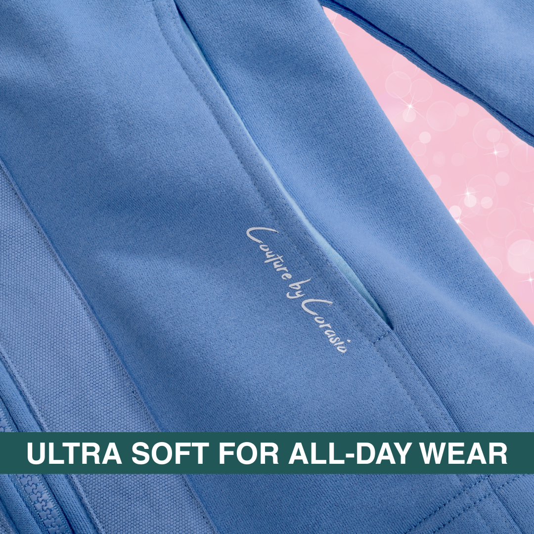 Luxurious Adaptive Sweater for Mobility Support | Handles Help Caregivers Help Loved Ones