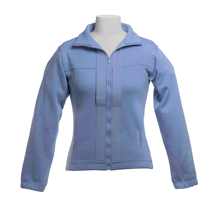 The Easeability Jacket - Adaptive Clothing for Women Coral Blue