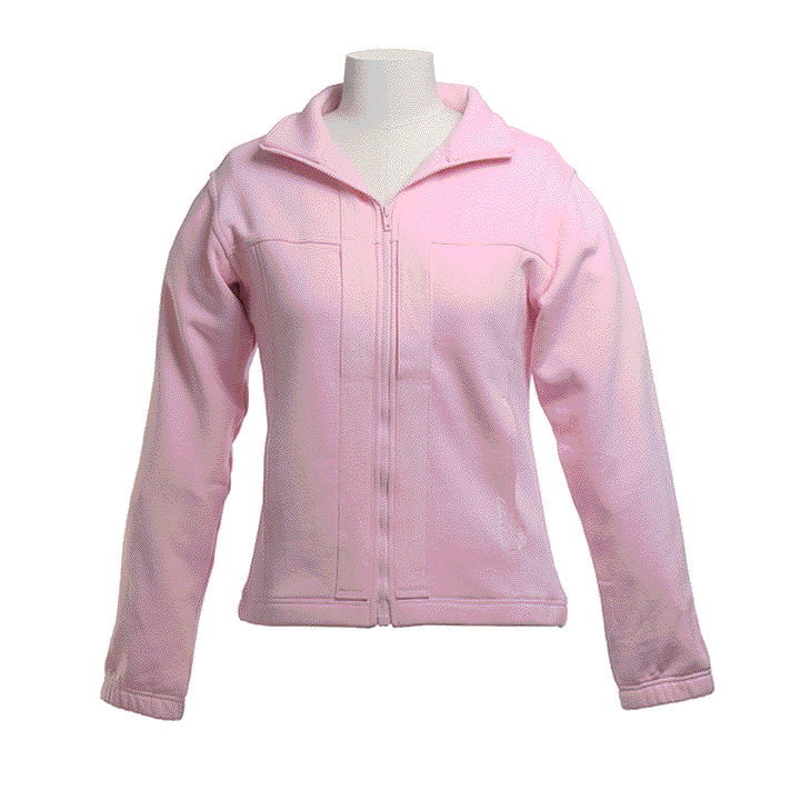 The Easeability Jacket - Adaptive Clothing for Women Pink Coral
