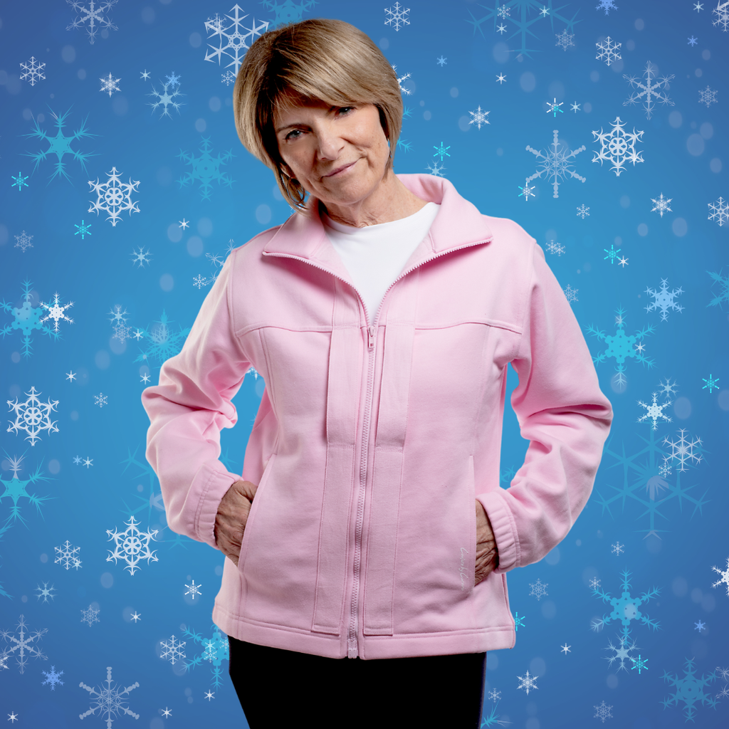 Women's Adaptive Jacket - Built-In Comfortable Mobility Support