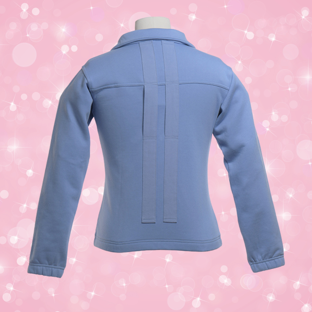 Luxurious Adaptive Sweater for Mobility Support | Handles Help Caregivers Help Loved Ones